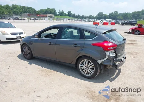 2016 Ford Focus Titanium from USA, damaged, VIN 1FADP3N28GL299339